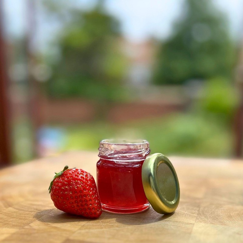 Bramley & Sage 43mm Gold Twist-off Replacement Jam Jar Lids