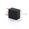 Sarini 2 Pack 4 Pin 12V Relay, 30A Multi-Purpose Automotive