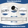 Anndason Double Shower Curtain Rod 28 to 75 Inches Elegant