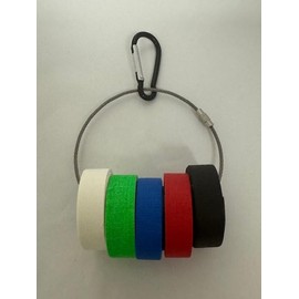 Peak Adhesive Tape & Supplies FastGaff, Pick Your Own Colors, Gaffers Tape Spike Pack for On The Go Use, 0.5in. x 6ft