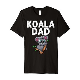 Funny Koala Art For Dad Grandpa Men Koala Native Bear Lover Premium T-Shirt