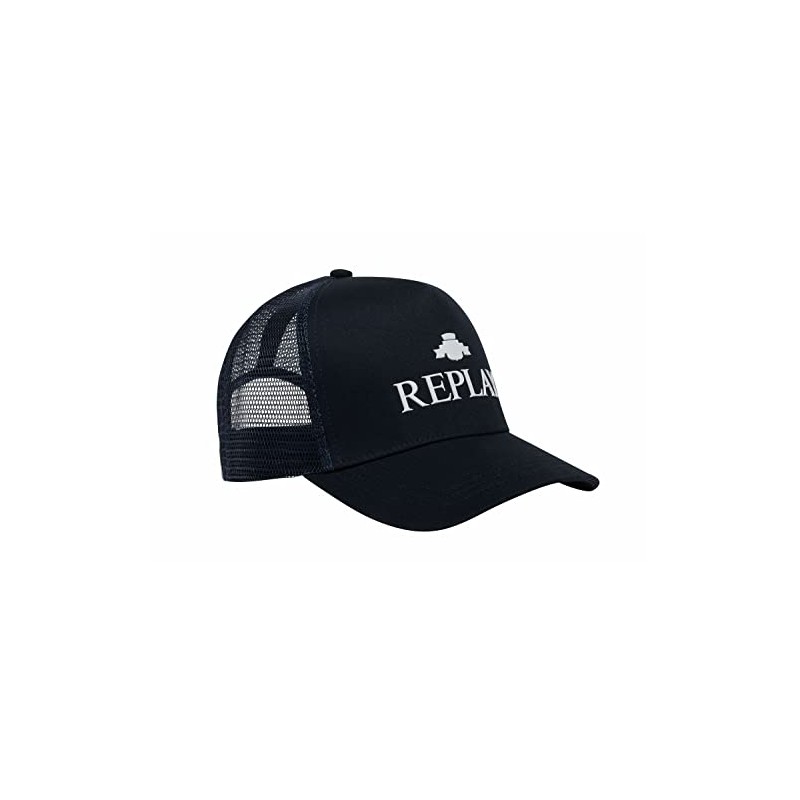 Replay Men's Logo Mesh Cap, Blue, One Size
