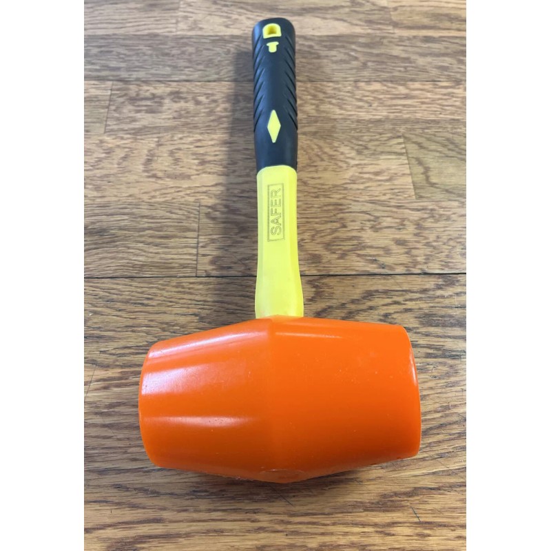 Safer Urethane Mallet 35oz for Wood, Laminate and Tile Flooring
