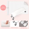 Nail Arm Rest for Acrylic Nails with Nail Table Mat,