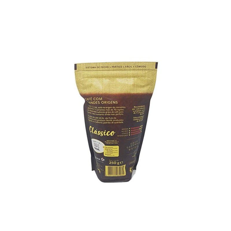 Sical, Classic Roasted Coffee Grounds, 8.9 Ounce