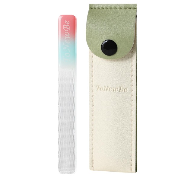 4.5 Inch Nano Nail File with Leather Case - Precision