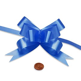 Blue Butterfly Bow 4" | Quantity: 100