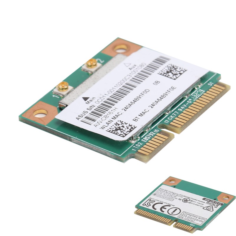 Wifi Module Mini PCIE 2.4/5.0GHz Bluetooth 4.0 AWCB161H 433Mbps 802.11a/B