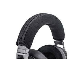 wumio 1pc Black Headband Cover Replacement for ATH M50X M50 M40X M40 M30X M20X MSR7 Headphone Cover Neoprene Protective Cover Anti-wear Repair Elastic Band Fit