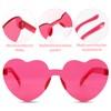 Sprinlot Heart Sunglasses Colourful Heart Party Glasses Heart Shaped Glasses