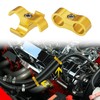 X AUTOHAUX 5pcs AN6 Hose Separator Clamp Fuel Line Connector