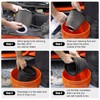 RULLINE 76mm 89mm 102mm Air Filter 3" 3.5" 4" Cold