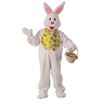 Rubie's Women's Plush Fluffy Bunny Mascot Costume, White, Standard