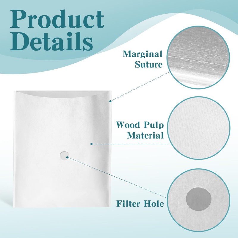 Fryer Filter Paper 105-Pack【13.5x20.5 Inch Envelope Style with 1.5 Inch