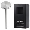 BESSIE Reabit bottom circle nail drill bit, 1 piece, silver / BESSIE 리아비트 바텀 서클 네일 드릴비트, 1개, 실버