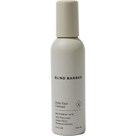  BLIND BARBER Men’s Face Cleanser, For Sebum and Shine Pores, Water Mint, Gin, Daily Face Cleanser, Face Cleanser, For Pore Stains, Blackheads, For Men, Sticky, Skin Care, Face