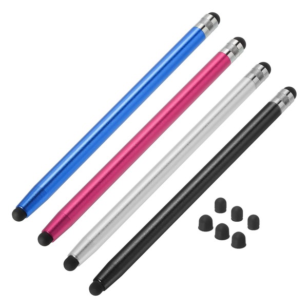 sourcing map 4pcs Stylus Pens for Touch Screens with 8