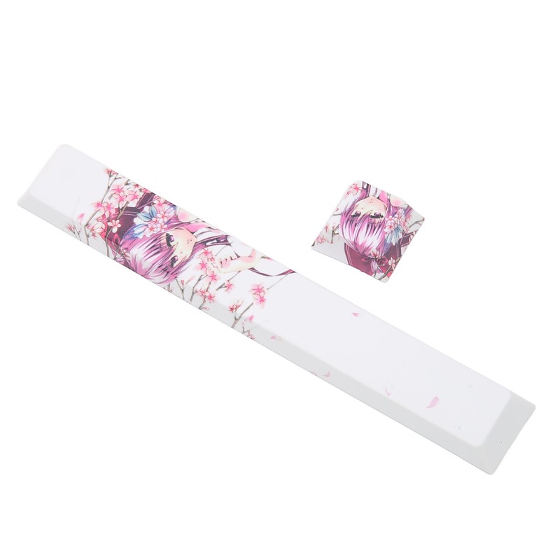 2pcs Custom Keycaps Durable PBT Compact DIY Making Attractive Decorative