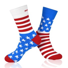 Mozen DVA-003 DVA-004 DVA-007 Cycle Socks, Long Socks, Blue (Set of 2), blue