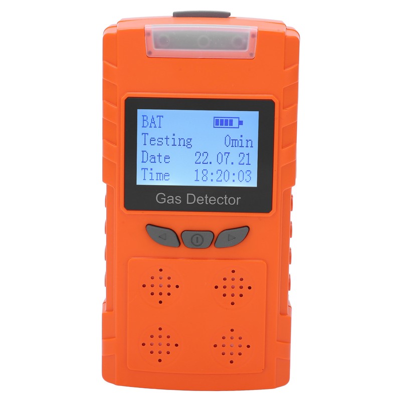 Gas Detector Multifunctional ABS Housing Dustproof IP65 Gas Monitor Meter