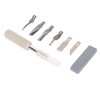 Craft Knife Set 6 Steel Blades Ergonomic Handle Hobby Knife