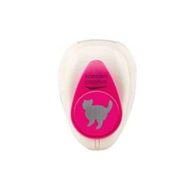 Vaessen Creative Hole Punch With Lever Plastic/Metal, Purple