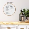 Mr. Pen- Round Dry Erase Board, 11.5” with a Black
