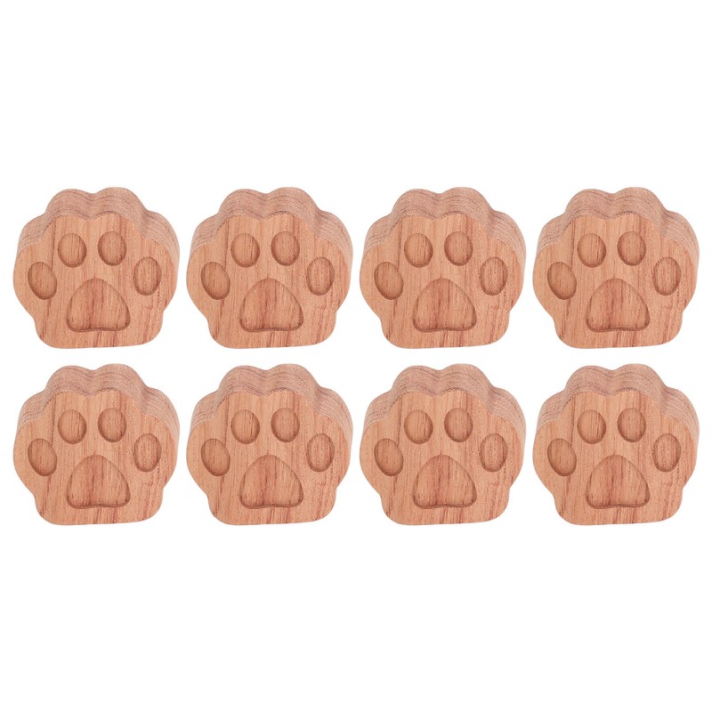 8pcs Essential Oil Car Diffuser Cat Paw Shape Simple Compact