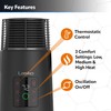 Lasko 360-Degree Oscillating Ceramic Tower Heater for Home with Tip-Over