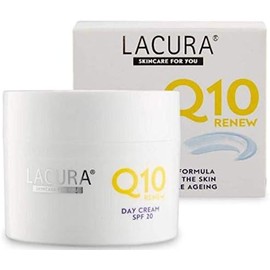 Lacura Q10 Renew Moisturising Face Creams Night plus Day 50 millilitre and Aldi Lacura Renew Q10 Multi Intensive Serum 50 millilitre bundle