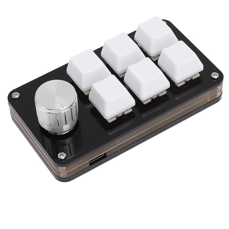 Mini 6 Key Keypad with Knob Custom Programming Hot Swappable