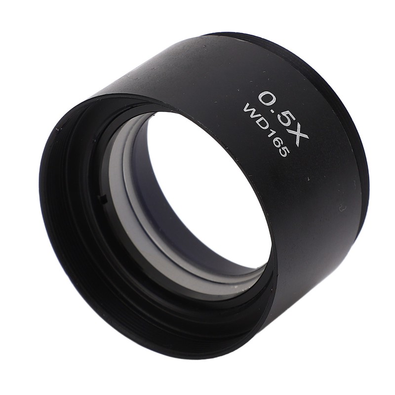 Microscope Objective Lens 0.5X High Transmittance Refractive Index Wide Viewing