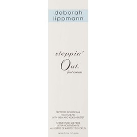 Deborah Lippmann Steppinâ€™ Out Nourishing Foot Cream | Moisturizing Cream with Acai and Kokum Butter | Softens and Restores Skinâ€™s Flexibility | Non-Greasy Formula | 5.2 Oz