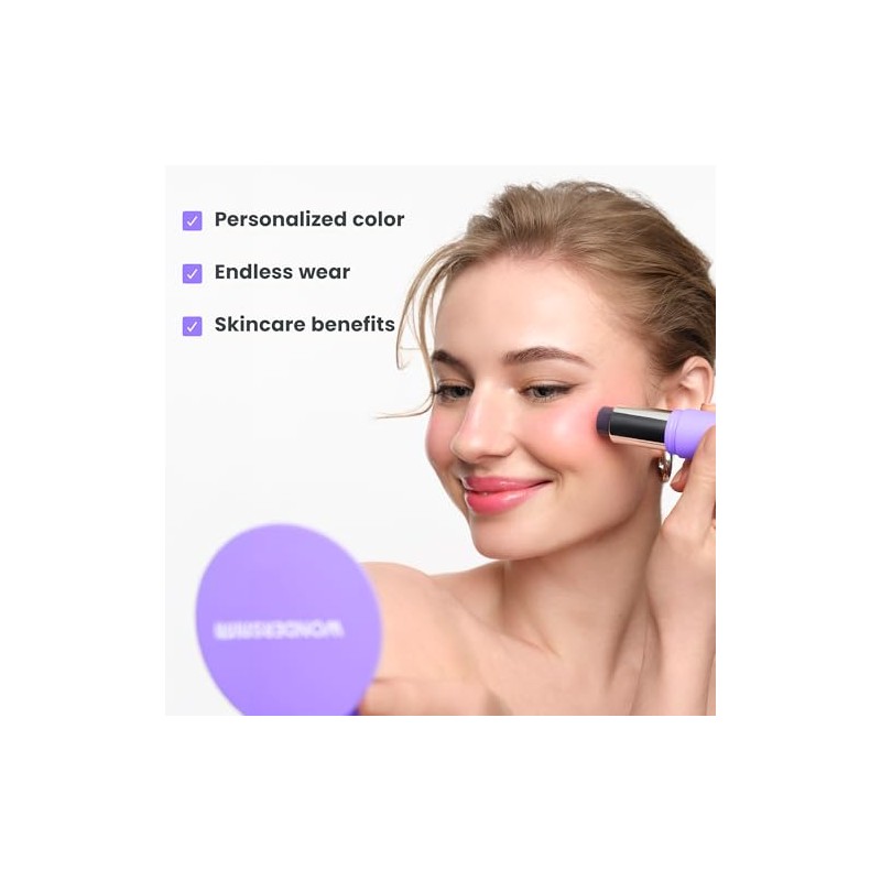 Wonderskin Cream Blush Stick pH-Activated - pHlush Stick Multi-Use, Blush