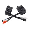 Motorcycle Handlebar Switch 7/8inch Light Trumpet Universal Handlebar Switch Replacement