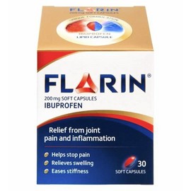 Flarin 200mg Joint Pain Inflammation Relief Soft Capsules - 30