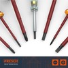 Presch Insulated Screwdriver Sets 7pcs. - VDE Screwdriver Set 1000V