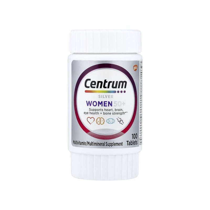 Centrum Silver Multivitamin for Women Aged 50 and Over, 100