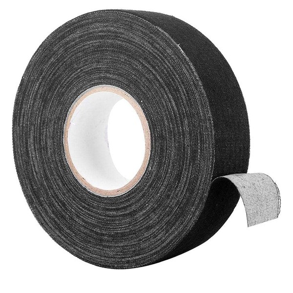 VGEBY Hockey Protective Tape 2.5x25m Hockey Tape Non-Slip Grip Hockey Stick Tennis Badminton Racket Overgrip (Black)