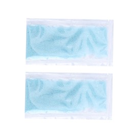 FELTECHELECTR 2pack Fluorescent Sand Powder for Nail Art Glow Dark Pigment Dust Glitter for Nail Designs Sky Color for Creative Art Projects