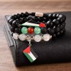 Unbranded Palestine 3-Bracelete Set. Palestinian Flag Free Palestine Bracelet