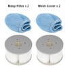 WuYan 2pcs Hot Tub Filters and 2pcs Mesh Cover for