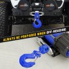 Nilight Forged Steel Winch Hook 3/8" Grade 70 Safety Latch