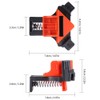 YFFSFDC Corner Clamp Woodworking Ruler DIY Tool Right Angle 90