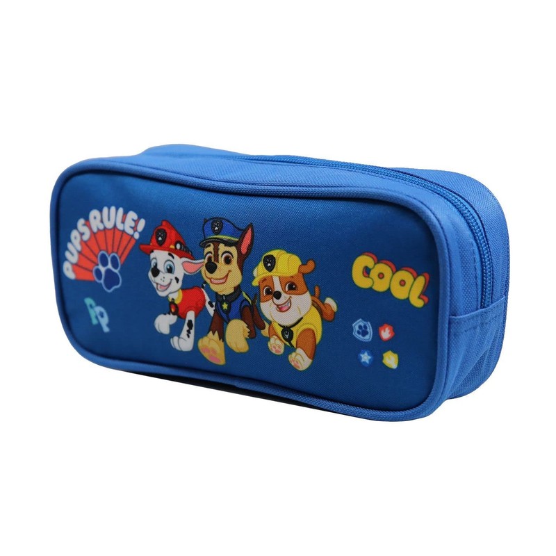 Bagtrotter Pat'Patrol Rectangular Pencil Case - Blue, blue, Modern