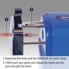 Helix Metal Desktop Sharpener for Standard and Jumbo Pencils (Assorted
