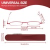 I-Mag Mini Metal Spring Hinge Reading Glasses with Slide Open