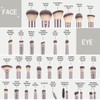 MAANGE Makeup Brush Set - 30 Pcs Make up Brushes