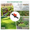 M METERXITY 4 Pack Barb Ball Valve for 5/8" Drip