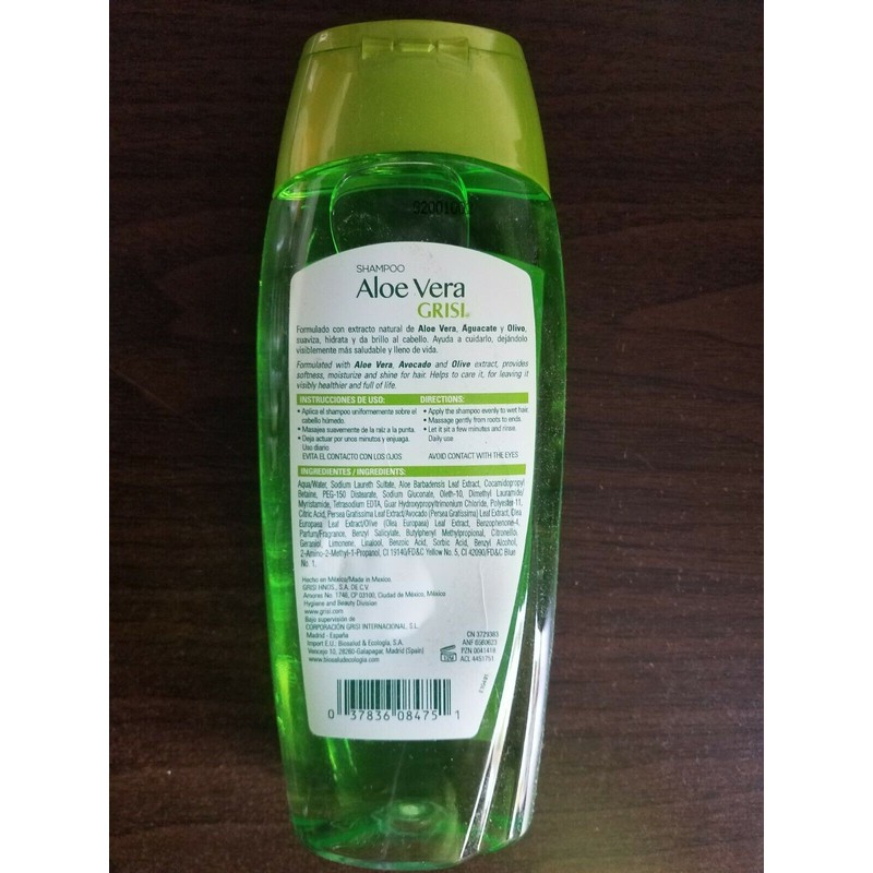GRISI SHAMPOO ALOE VERA GRISI 13.5 FL OZ DEEP REPAIR